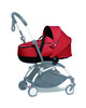 Babyzen YOYO2 Stroller White Frame with Red Bassinet image number 6